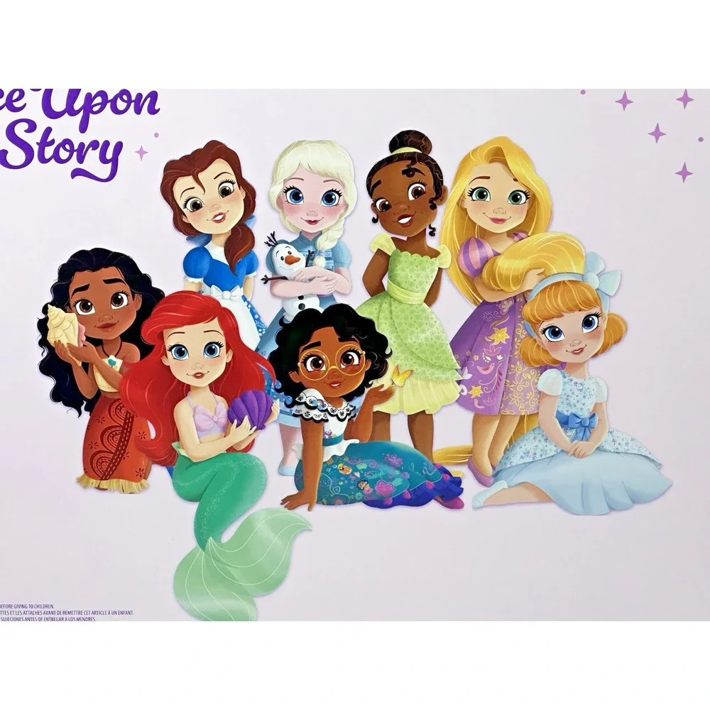 Disney Once Upon a Story Mini Doll Gift Set 8 Figures New